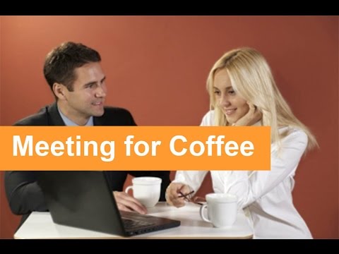 English Conversation: Meeting for Coffee