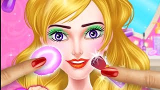 Fashion doll new year evening party makeup and dressup game screenshot 1