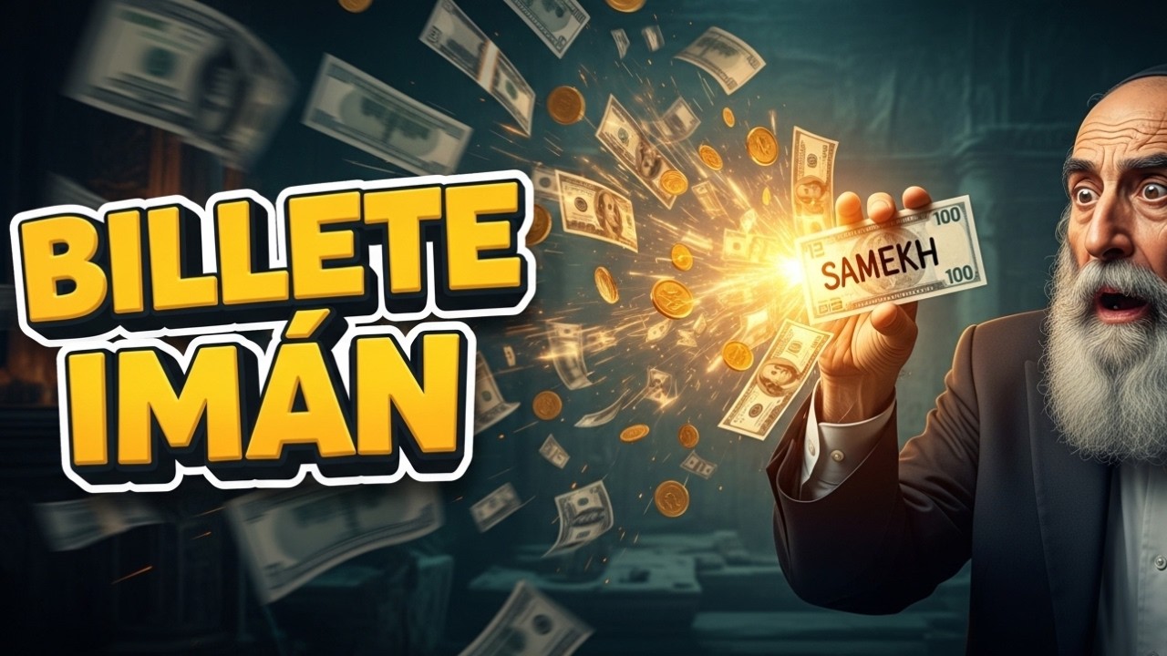 Rabino Sefardí: Hazle ESTA MARCA a un Billete y No te Quedas Sin Pasta Nunca Más