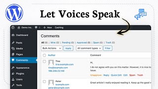 How to enable comments for page visitors in WordPress