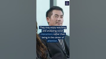 Introverts prefer to observe than participate