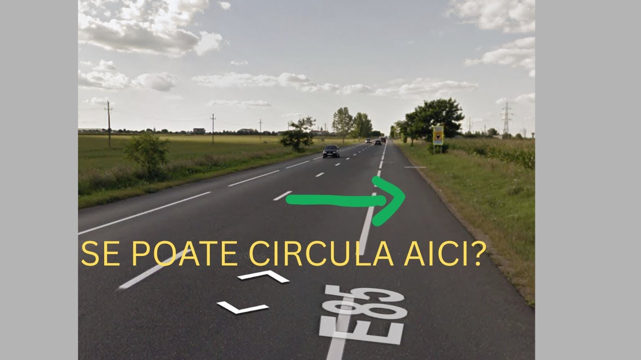 CIRCULATIA PE E85 : CE SPUNE LEGEA DESPRE BANDA PRINCIPALA SI ...
