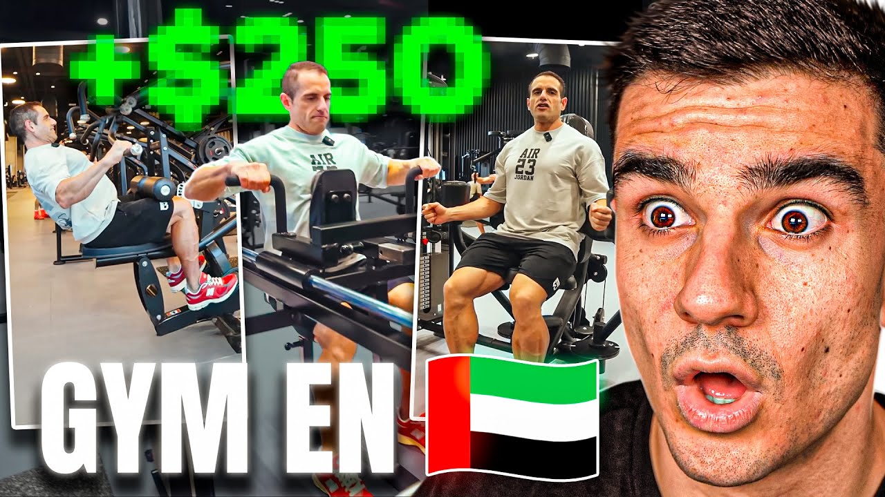 ASÍ SE ENTRENA EN EL MEJOR GIMNASIO DEL MUNDO (Oxygen Gym Dubai)