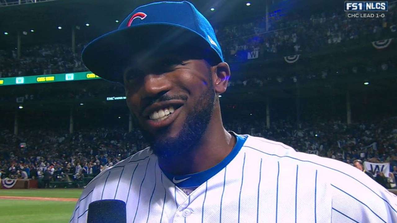 NLCS Gm1: Fowler on defense, Game 1 win over Dodgers