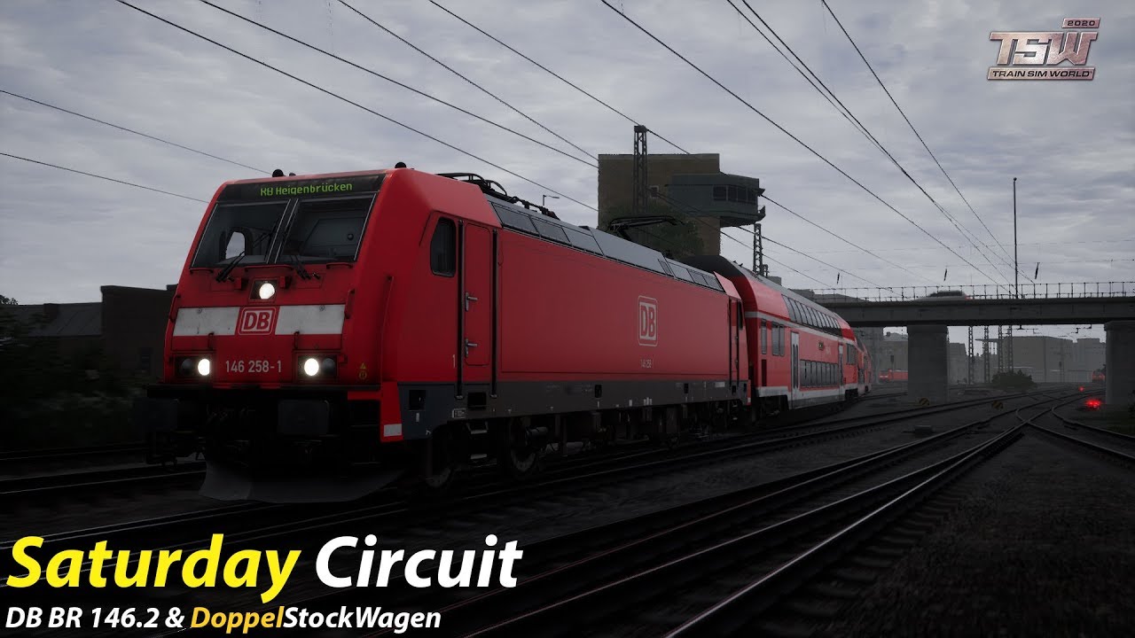 Saturday Circuit : Main Spessart Bahn : Train Sim World 2020 1080p60fps