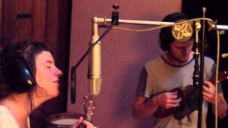 Video thumbnail of "Loren Kate - recording 'So Lucky' for 'Moving On'"
