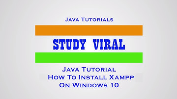 Install XAMPP for Java Netbeans on Windows 10