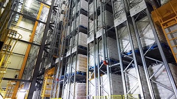 How can ASRS stacker cranes build intelligent automated warehouses?