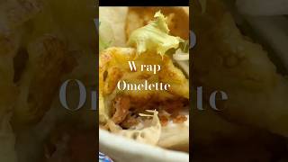 Wrap omelette #bonnecuisine #food #recipe #recettefacile