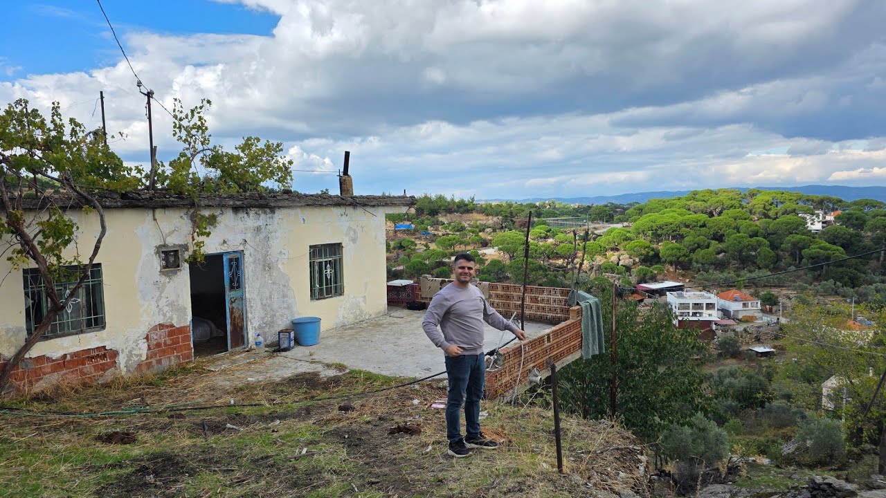 AYDIN'DA SATILIK KÖY EVİ FİYATI ÇOK UCUZ 1.190.000 TL ELEKTİRİK SUYU VAR YAYLADA HAVADAR !