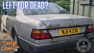 Abandoned 1990 Mercedes 230ce  Will I be able to get this one running and driving in a day??!
