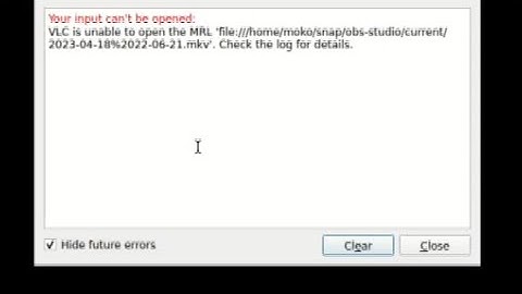 [Ubuntu 22.04] How to fix VLC error: your input can