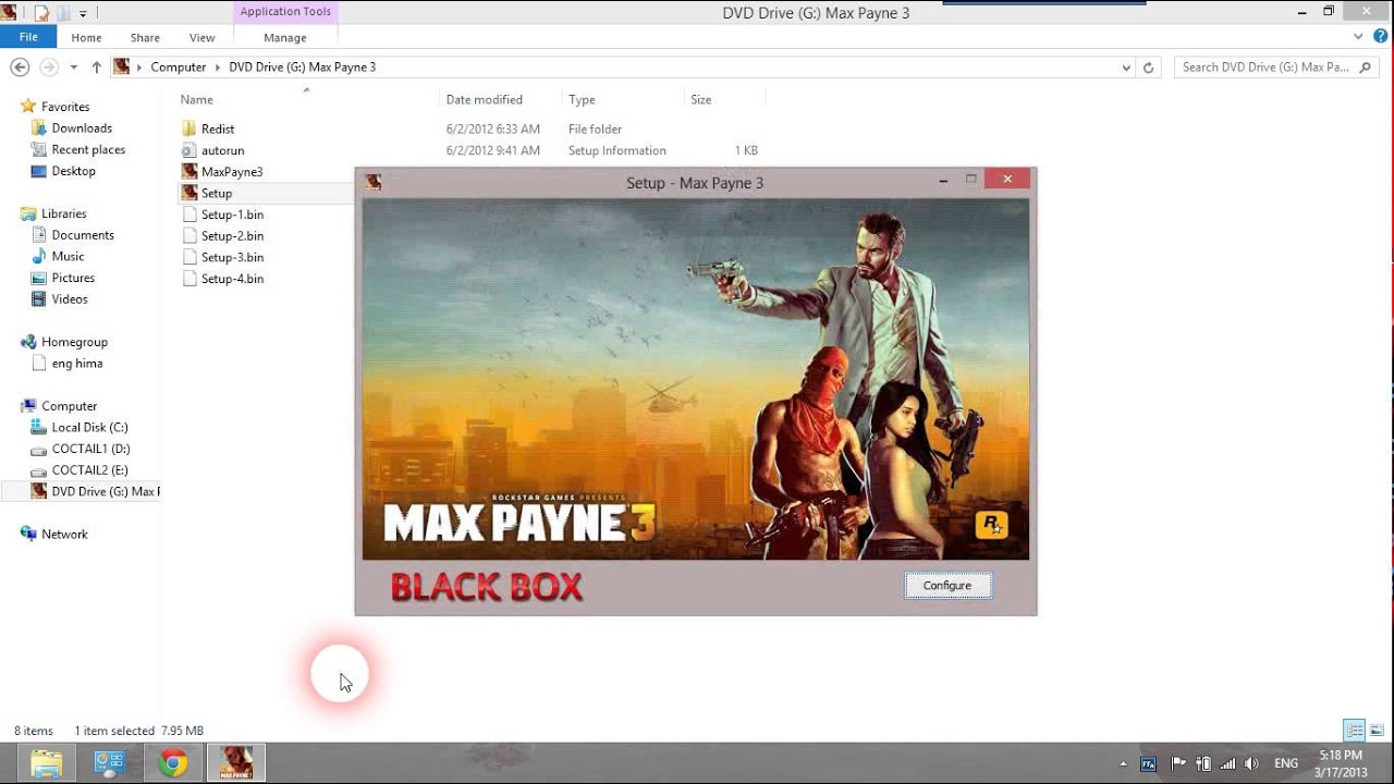 how to install max payne 3 blackbox how to install max payne 3 blackbox