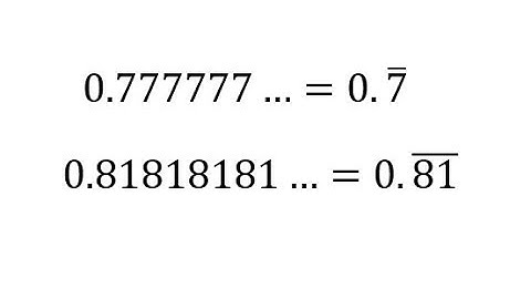 Convert a Repeating Decimal to a Fraction (Part 1)