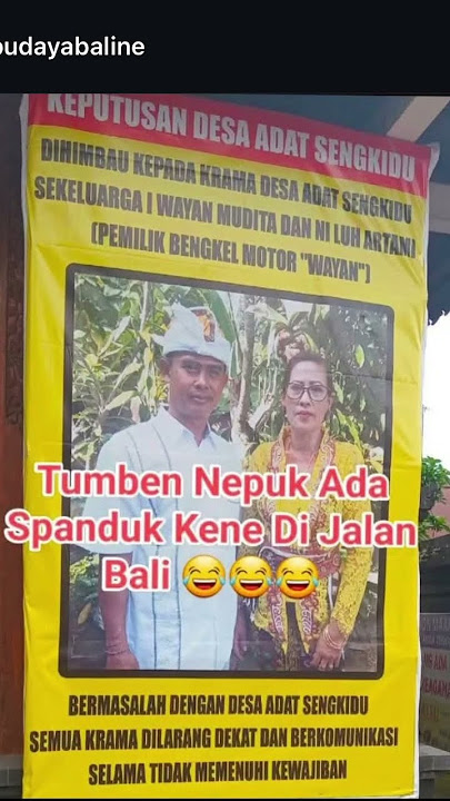 ADA YANG TAU MASALAHNYA? YEN PETURU BALI MULE JEG HARUS KERAS