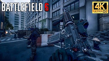 Battlefield 6 Multiplayer | INSANE M4A1 Squad Deathmatch Gameplay | Ultra 4K