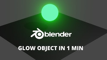 Blender 3.0 -Glow object in  Blender in 1 minute | Beginner tutorial #blender