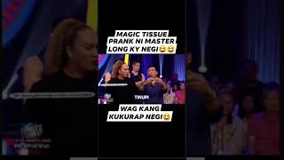 Magic tissue prank #otikilonggovlog #funny