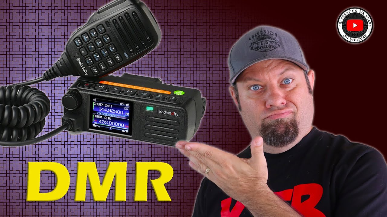 Radioddity REVEALS DB25-D Mini Mobile DMR Radio | First Look! - YouTube