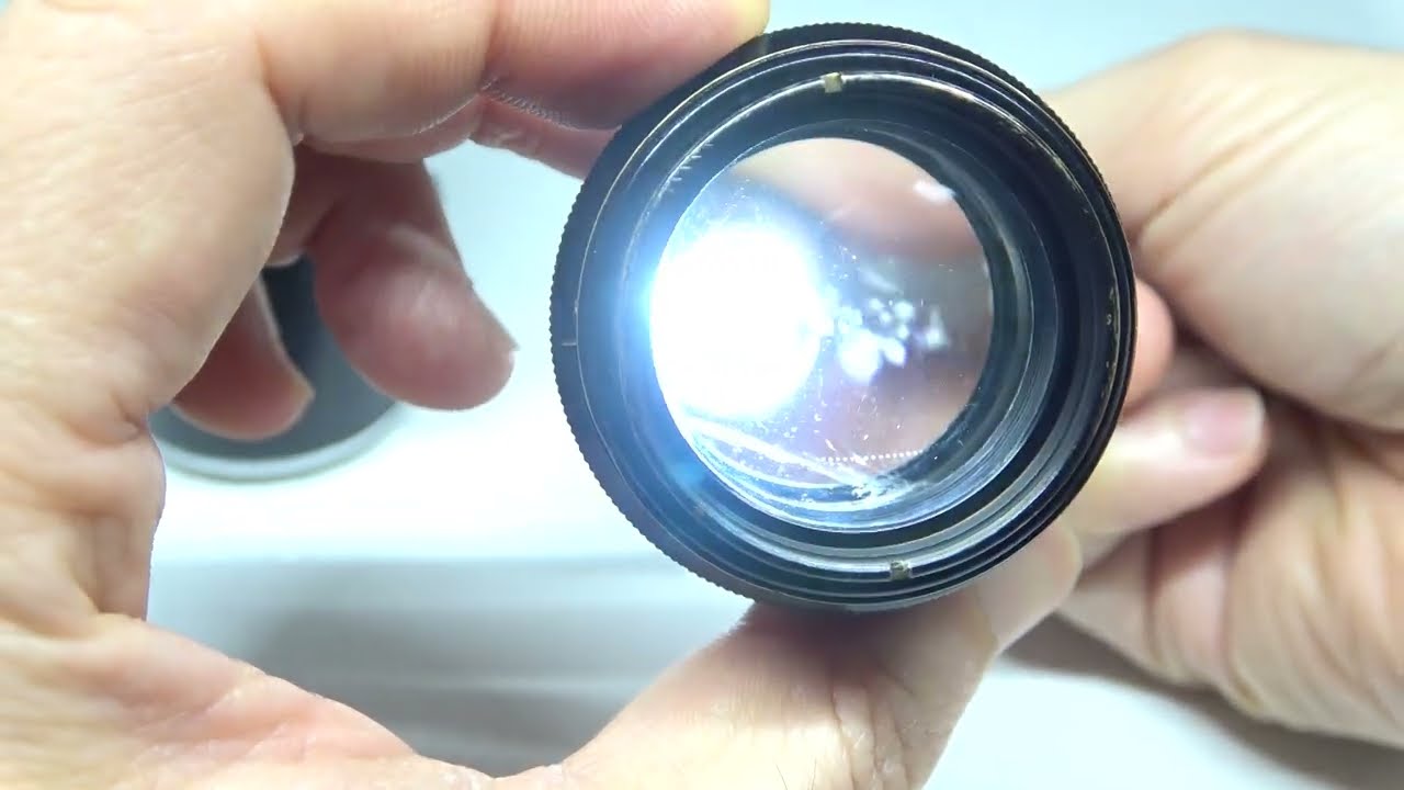 Leitz ライツ Hektor ヘクトール 135mmF4.5 ブラック 黒 L - YouTube