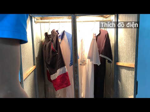 Video Hướng dẫn chế tủ sấy quần áo giá 100k - youtube