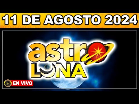 Resultado ASTRO LUNA DOMINGO 11 de agosto de 2024 #superastro #astroluna