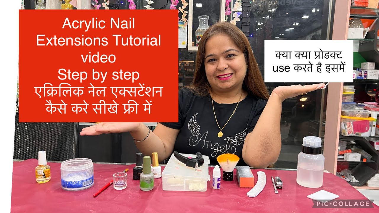 Nail Extension with your hair Step by Step - | Videos de uñas decoradas,  Técnicas de uñas, Decoracion uñas de gel