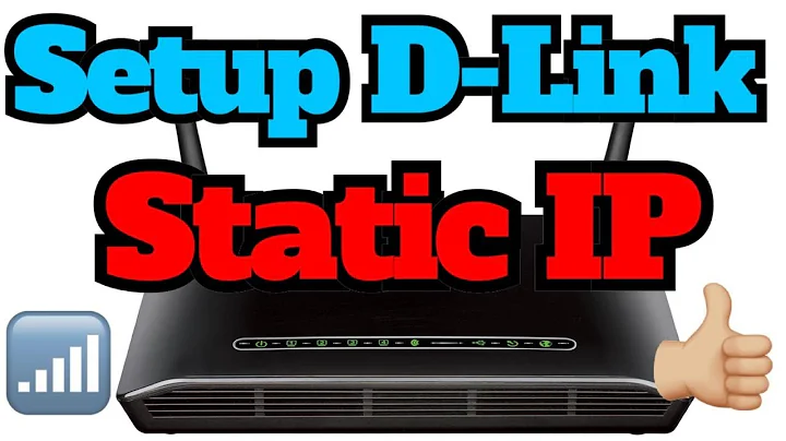 How to Configure Router D-Link using Static IP in 1 Minute