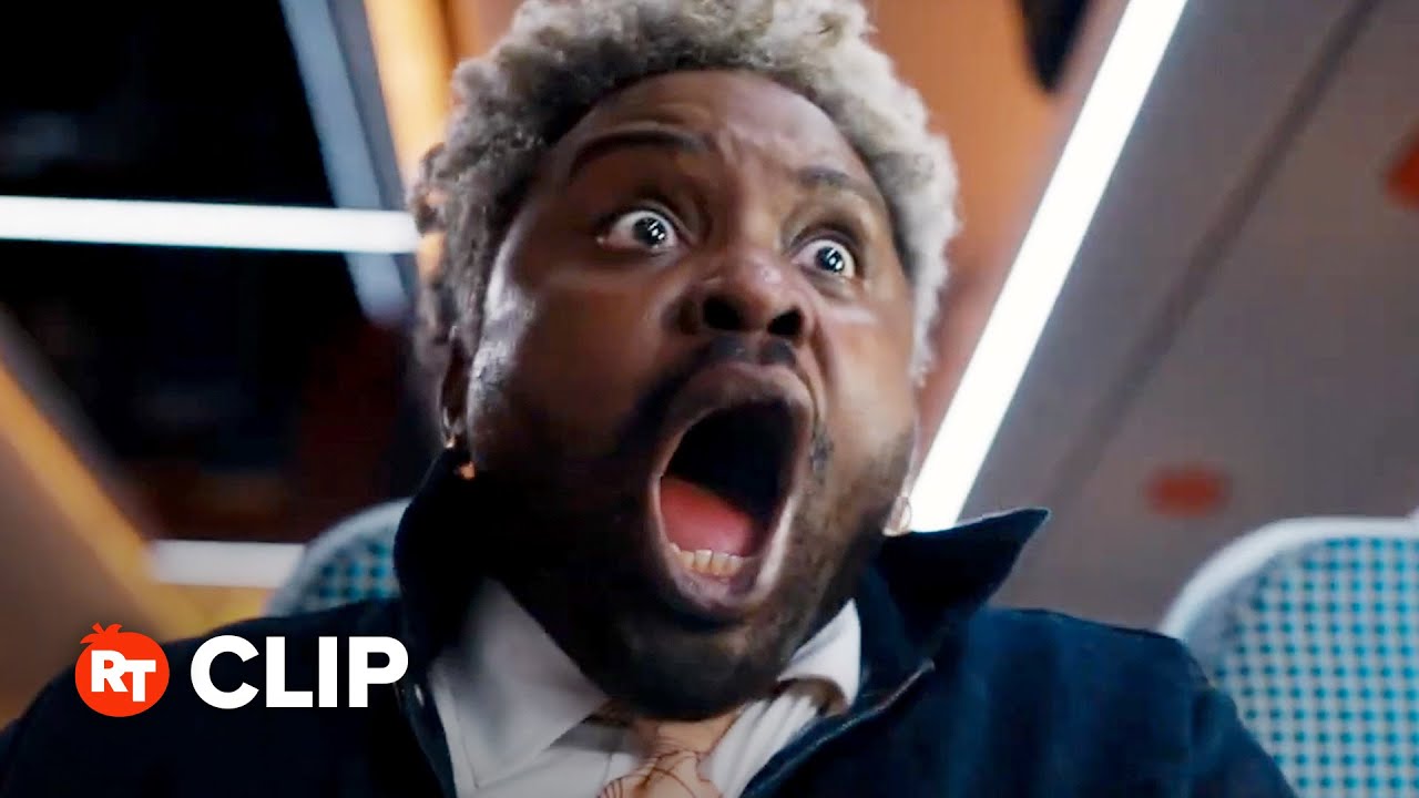 Bullet Train Movie Clip Quiet Car Fight (2022) YouTube