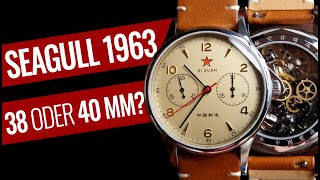 SEAGULL 1963 | 38 or 40 mm Which size fits your wrist