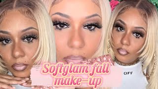 Softglam fall makeup tutorial for beginners #fallmakeuplook #softglam #fentybeauty