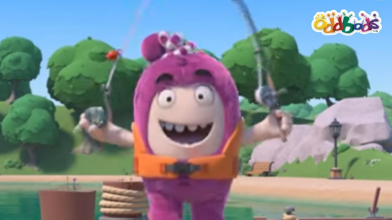 ⁣Oddbods | Yeni | Balık Tutma Gezisi - Fishing Trip | çizgi Film Türkçe