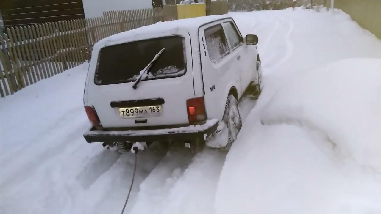 Волокуша для снега - YouTube