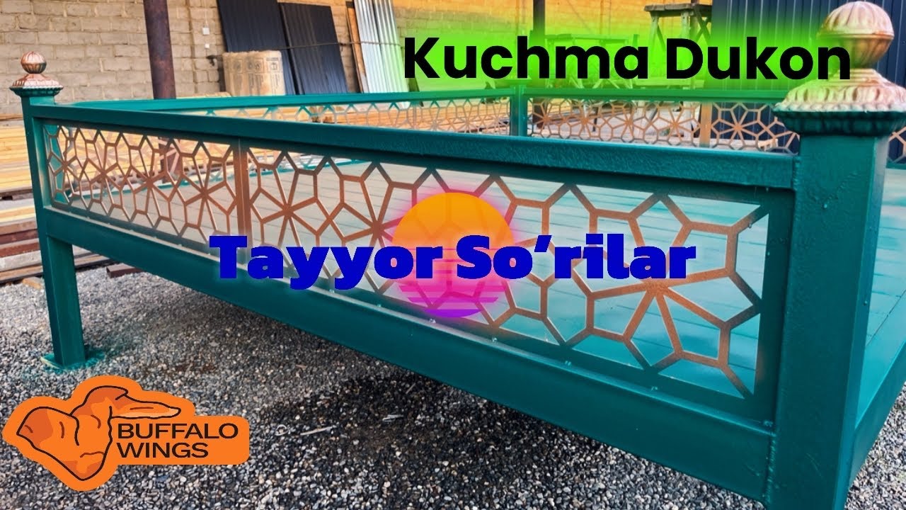 Endilikda Siximizda  yengil konstruksiyadagi mahsulotlarimizni ham qo’yib boramiz✅