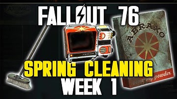 Fallout 76 - Spring Cleaning Event Guide (Week 1 Challenges)