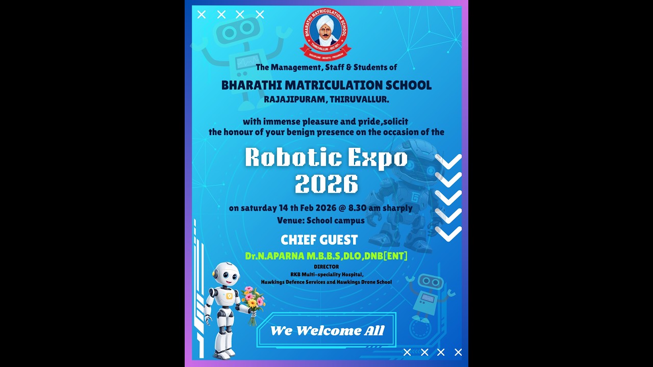 Where Young Minds Build the Future! |Technology Meets Talent |Robotic Expo 2026