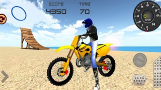 Motocross Beach Jumping Extreme Dirt Bike Stunt Motorcycle 3D Driving Bike Android Gameplay screenshot 5