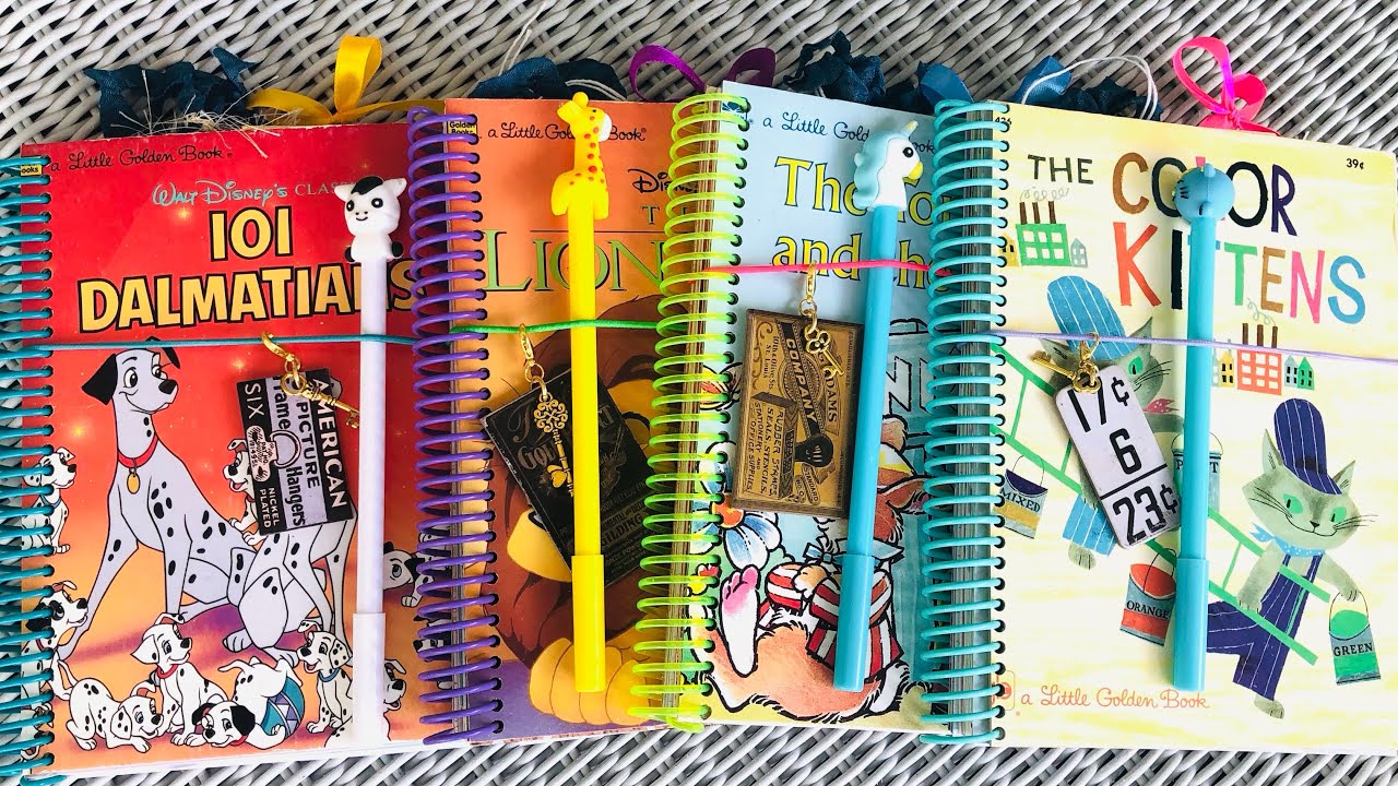 Little Golden Book Coiled Journals - Final Journal - Part 3/3/3