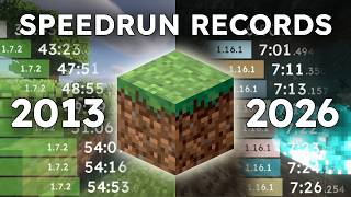 The History Of The Fastest Minecraft Speedruns Overtime Rsg