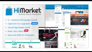 HiMarket - Multipurpose eCommerce OpenCart Theme | Themeforest Download