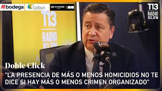 Director CESCRO: "La presencia de más homicidios no te dice si hay más criminalidad organizada"