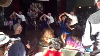 Swing performance Seattle Folklife Festival, May 2016
