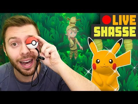 PIKACHU SHINY sur POKEMON LET'S GO ! - Chasse en Live - PIKACHU SHINY sur POKEMON LET'S GO ! - Chasse en Live