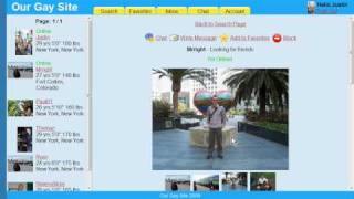 Our Gay Site Demo screenshot 5
