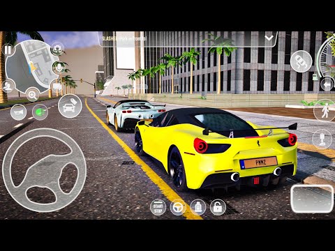 Ferrari SF90 Stradale & Ferrari 488 GTB - Parking Master Multiplayer 2 Gameplay | iOS/ANDROID