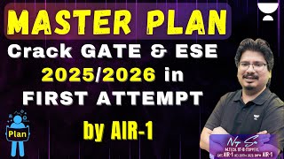 MASTER PLAN | Crack GATE & ESE 2025/2026 in FIRST ATTEMPT by AIR-1 | Negi Sir #NEGIsir #AIR1