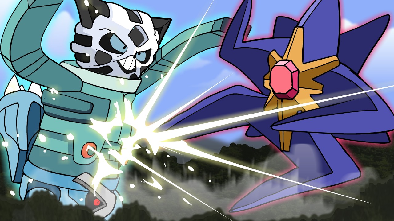 MegaStarmie Vs King Meta (Ultraman/King Joe homage)