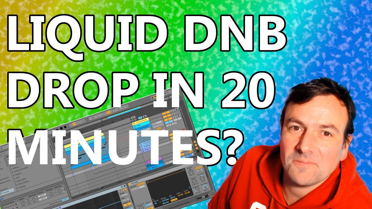 Ableton Live Stock Plugins, Liquid DnB Drop in 20 Minutes - YouTube