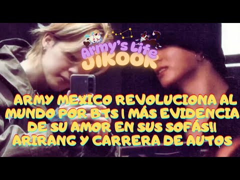 JIKOOK - ARMY MEXICO REVOLUTIONIZES THE WORLD FOR BTS | EVIDENCE OF THEIR LOVE ON A SOFA | ARIRAN...