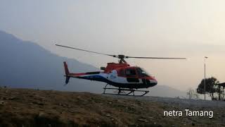 Deuba in Kailash Heli Barabise || पलातीबाट उड्दै काँग्रेस सभापति देउवा